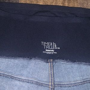 Time and Tru size Large maternity jeans